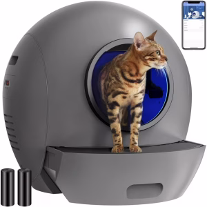 pisica refuza litiera automata