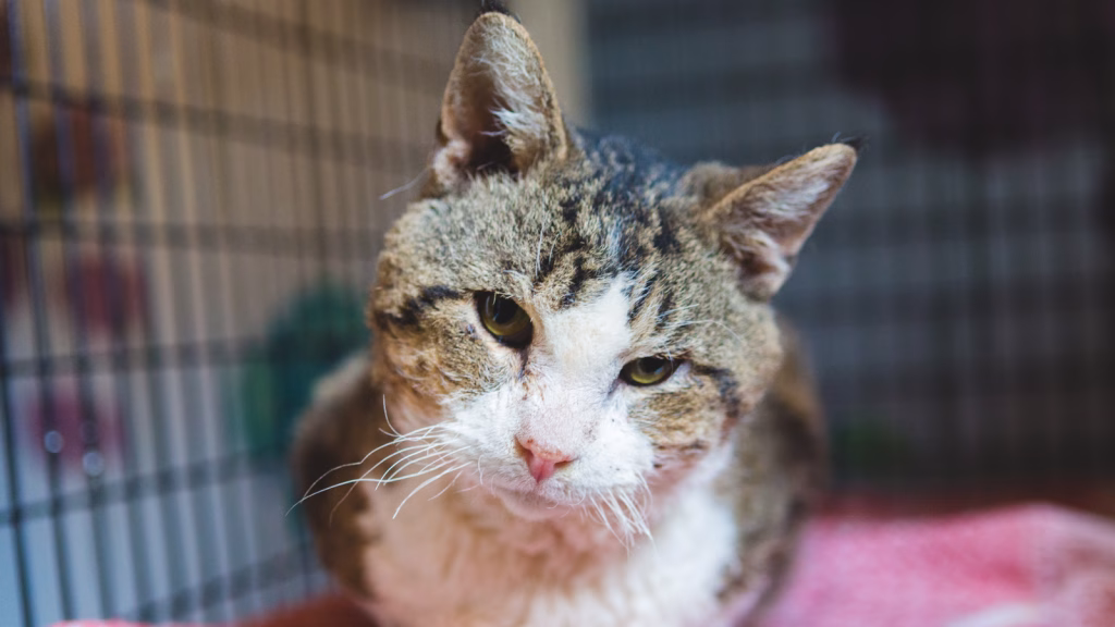 cat traieste o pisica cu cancer